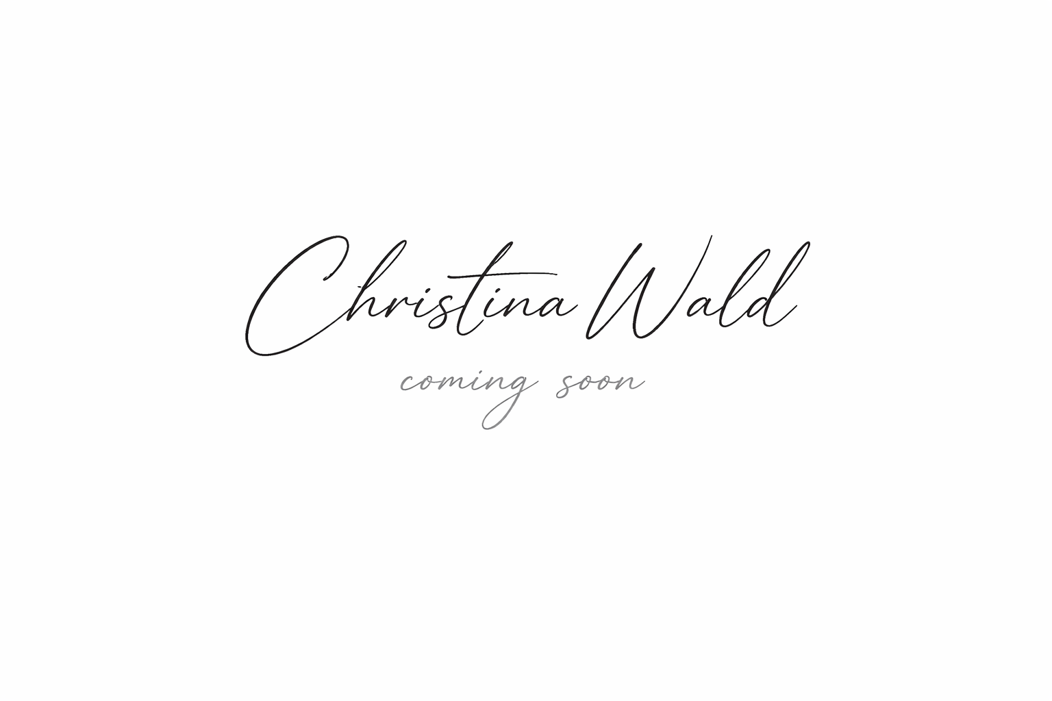 Christina Wald Logo